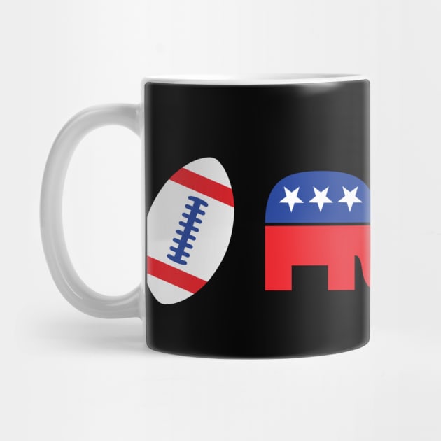 Life Liberty Football American Republican by machmigo